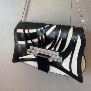 Swarovski Crystal Art Deco Evening Bag great condition never worn